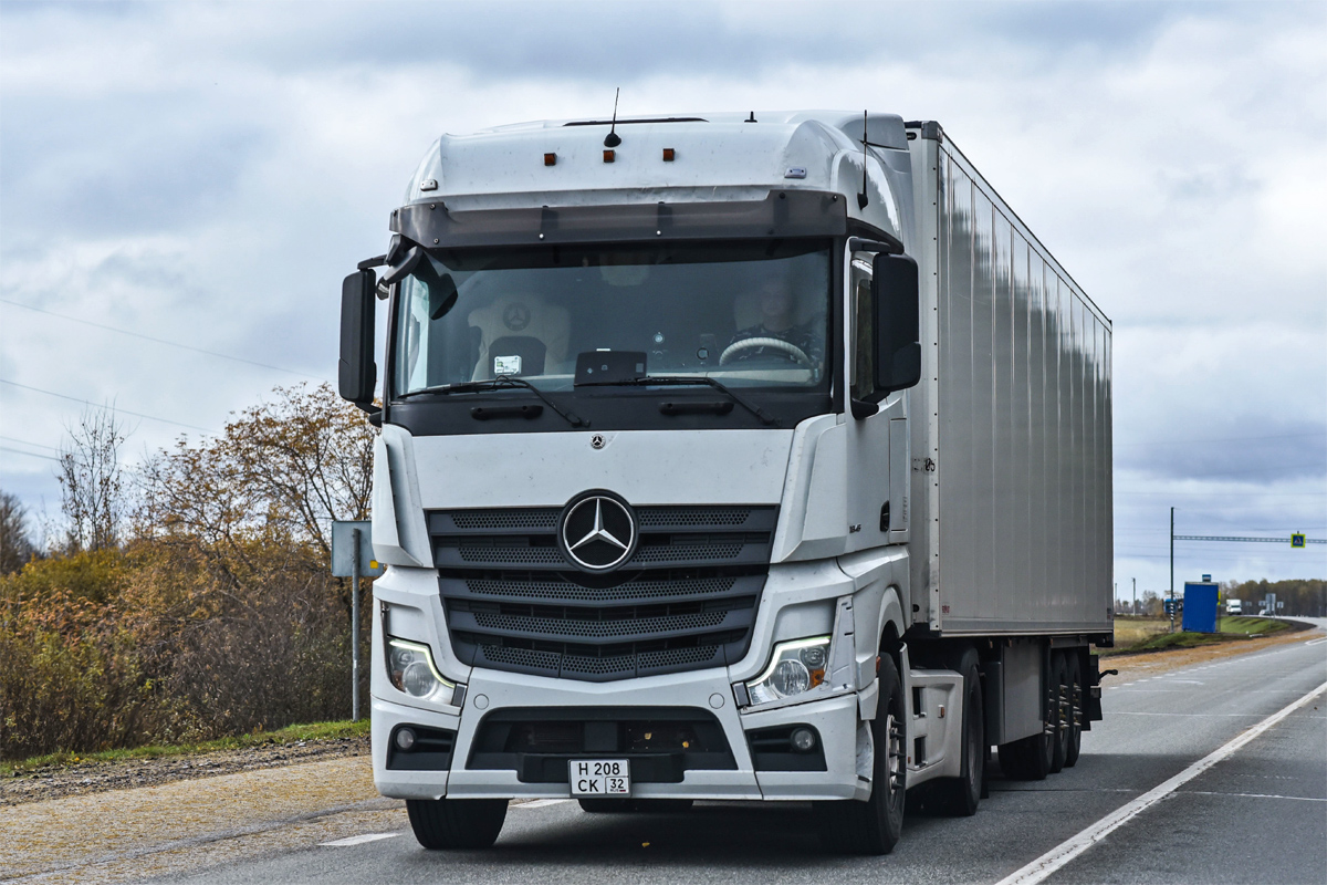 Брянская область, № Н 208 СК 32 — Mercedes-Benz Actros '18 1845 [Z9M]