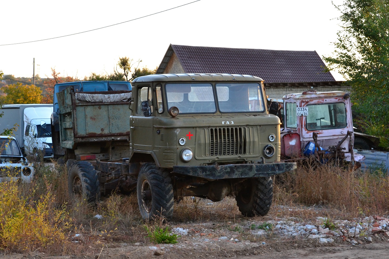 Волгоградская область, № (34) Б/Н 0054 — ГАЗ-66 (общая модель); Транспортные средства без номеров (Волгоградская область)