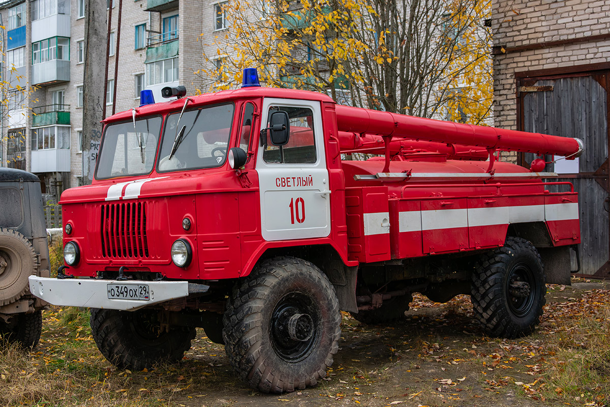 Архангельская область, № О 349 ОХ 29 — ГАЗ-66-01