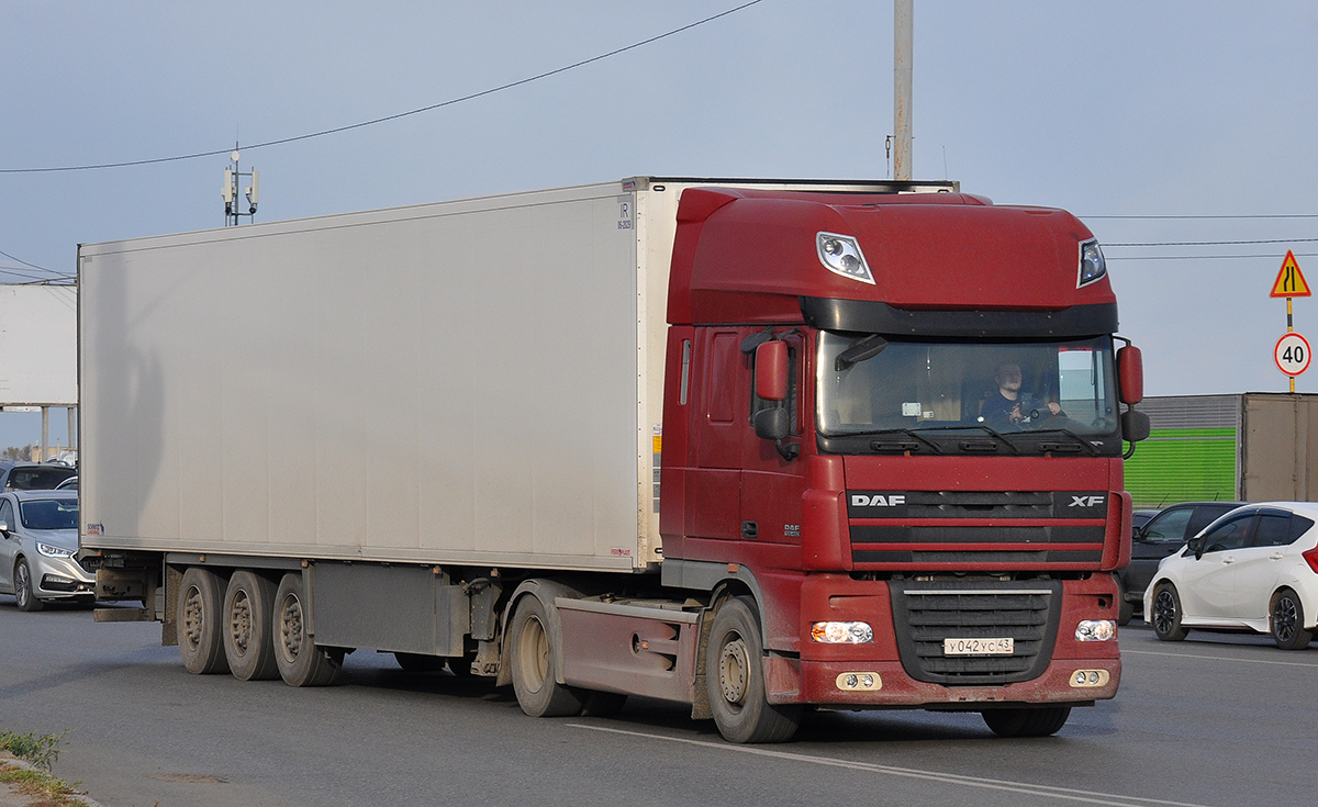 Кировская область, № У 042 УС 43 — DAF XF105 FT