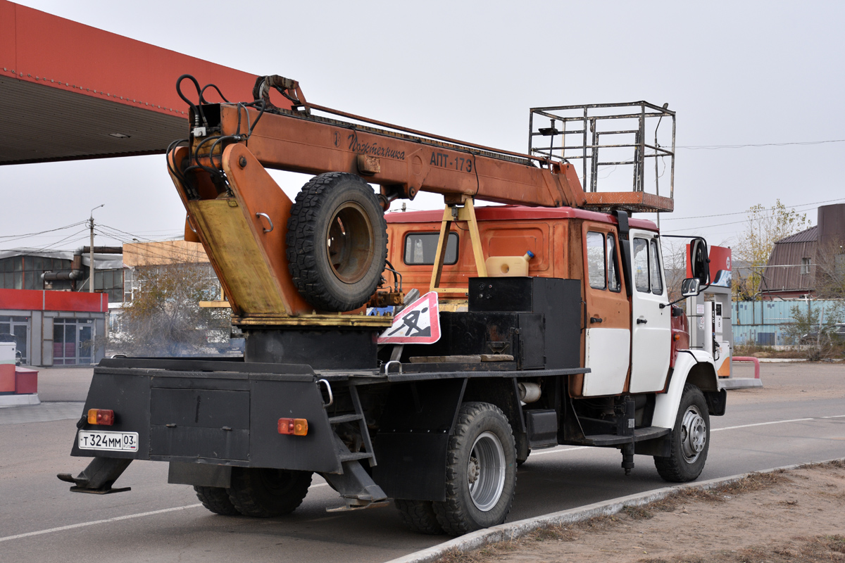 Бурятия, № Т 324 ММ 03 — ЗИЛ-4331/4329/4332/4333/4335 (общ.мод.)