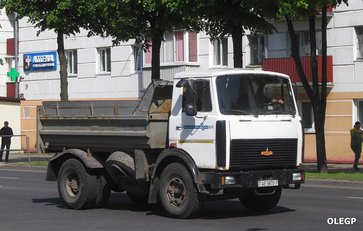 Витебская область, № АЕ 9870-7 — МАЗ-5551 (общая модель)
