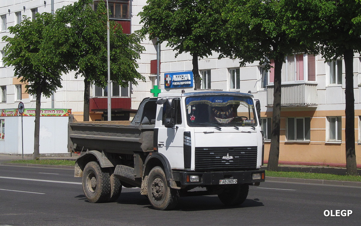 Витебская область, № АВ 2805-2 — МАЗ-5551 (общая модель)