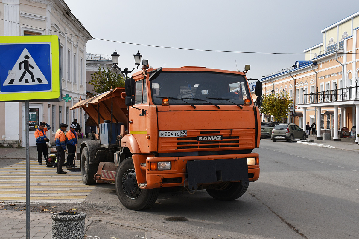 Рязанская область, № К 204 ТО 62 — КамАЗ-53605 (общая модель)