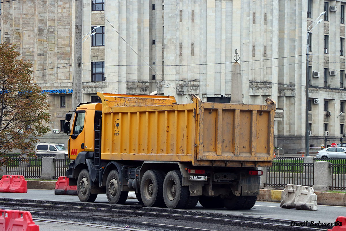 Ленинградская область, № Е 648 НР 147 — Renault Kerax
