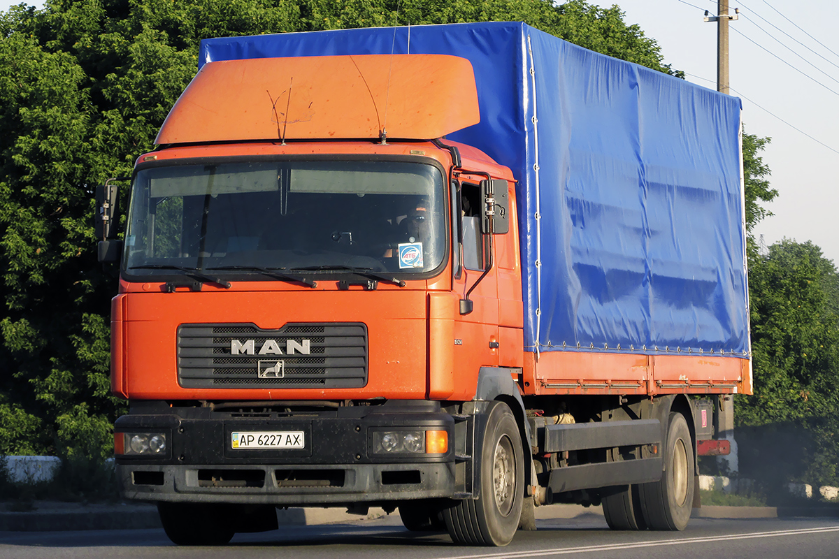 Запорожская область, № АР 6227 АХ — MAN F2000 (общая модель)