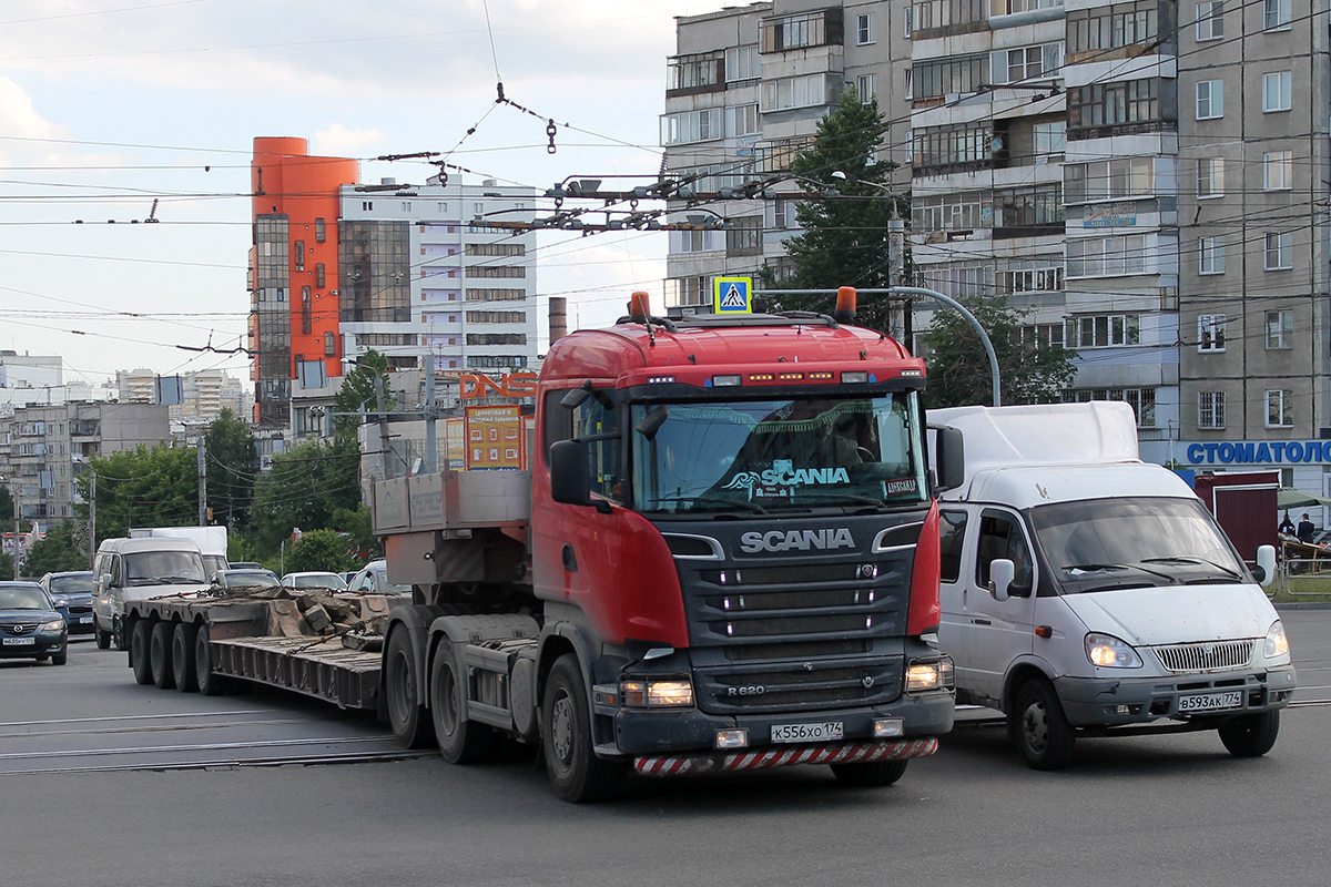 Челябинская область, № К 556 ХО 174 — Scania ('2013) R620