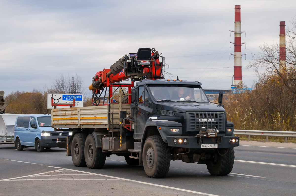 Архангельская область, № О 372 ЕМ 29 — Урал NEXT 4320-72