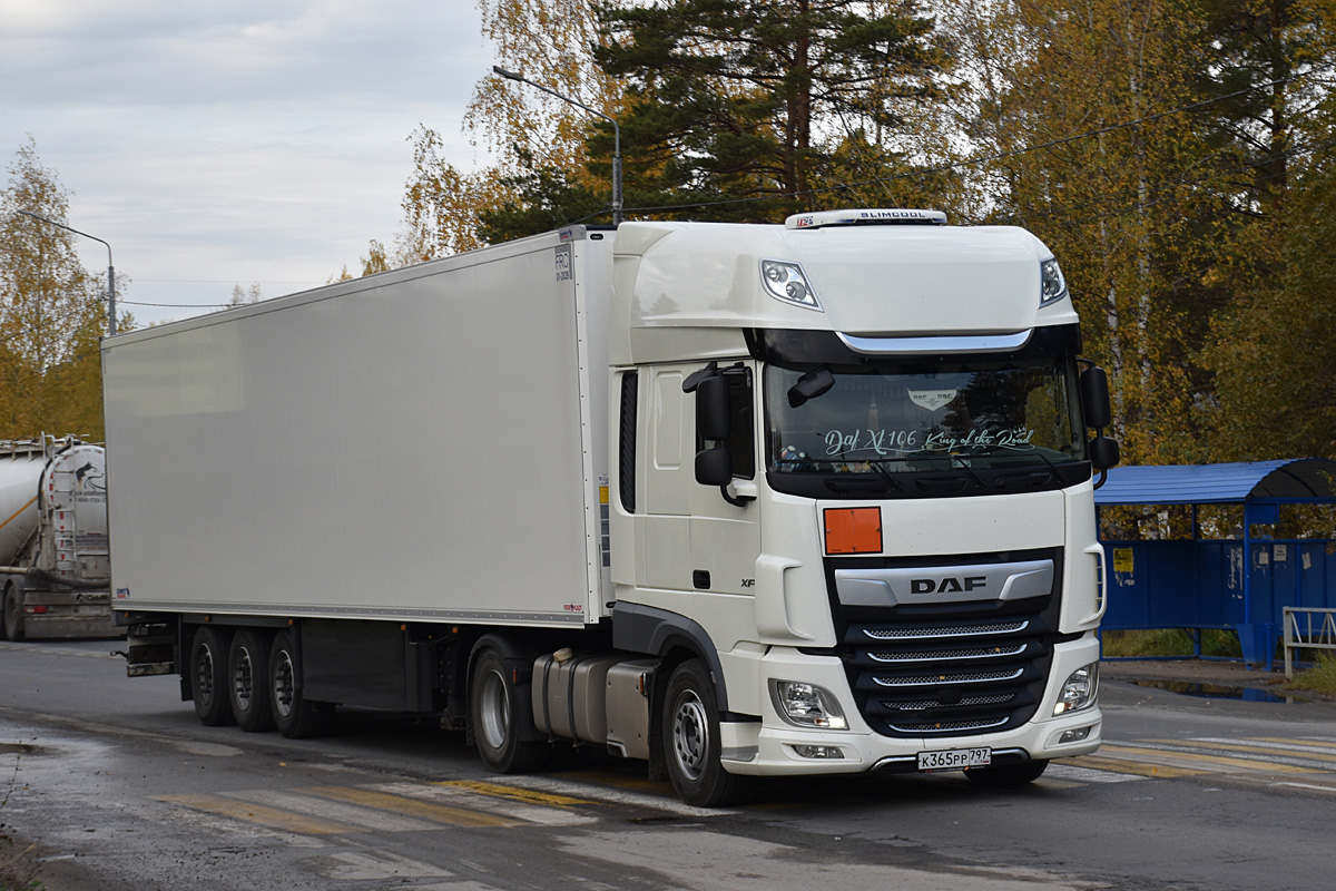 Москва, № К 365 РР 797 — DAF XF Euro6 FT