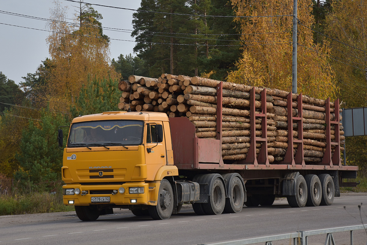 Рязанская область, № О 178 СХ 62 — КамАЗ-65116-N3(78)