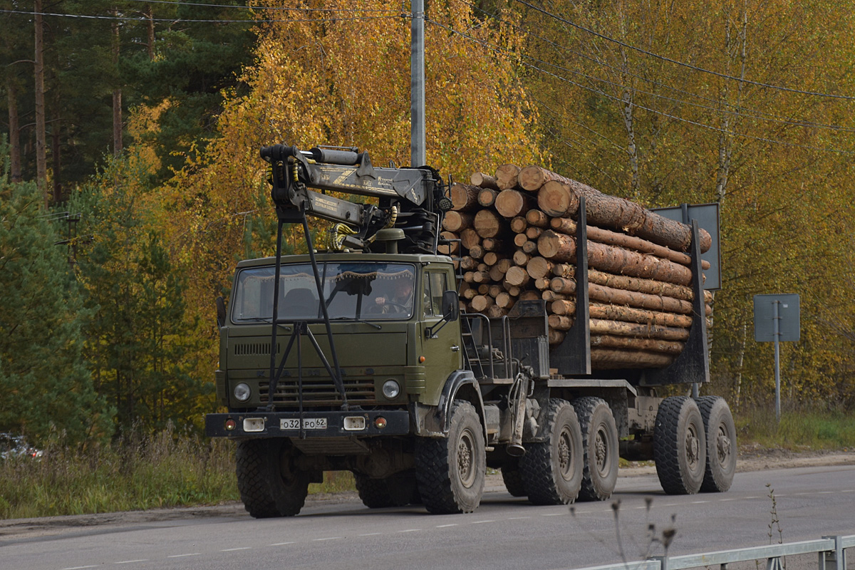 Рязанская область, № О 323 РО 62 — КамАЗ-43101