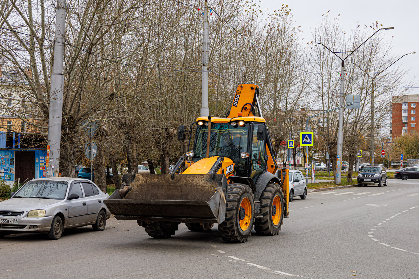 Свердловская область, № 5428 ЕЕ 66 — JCB 4CX