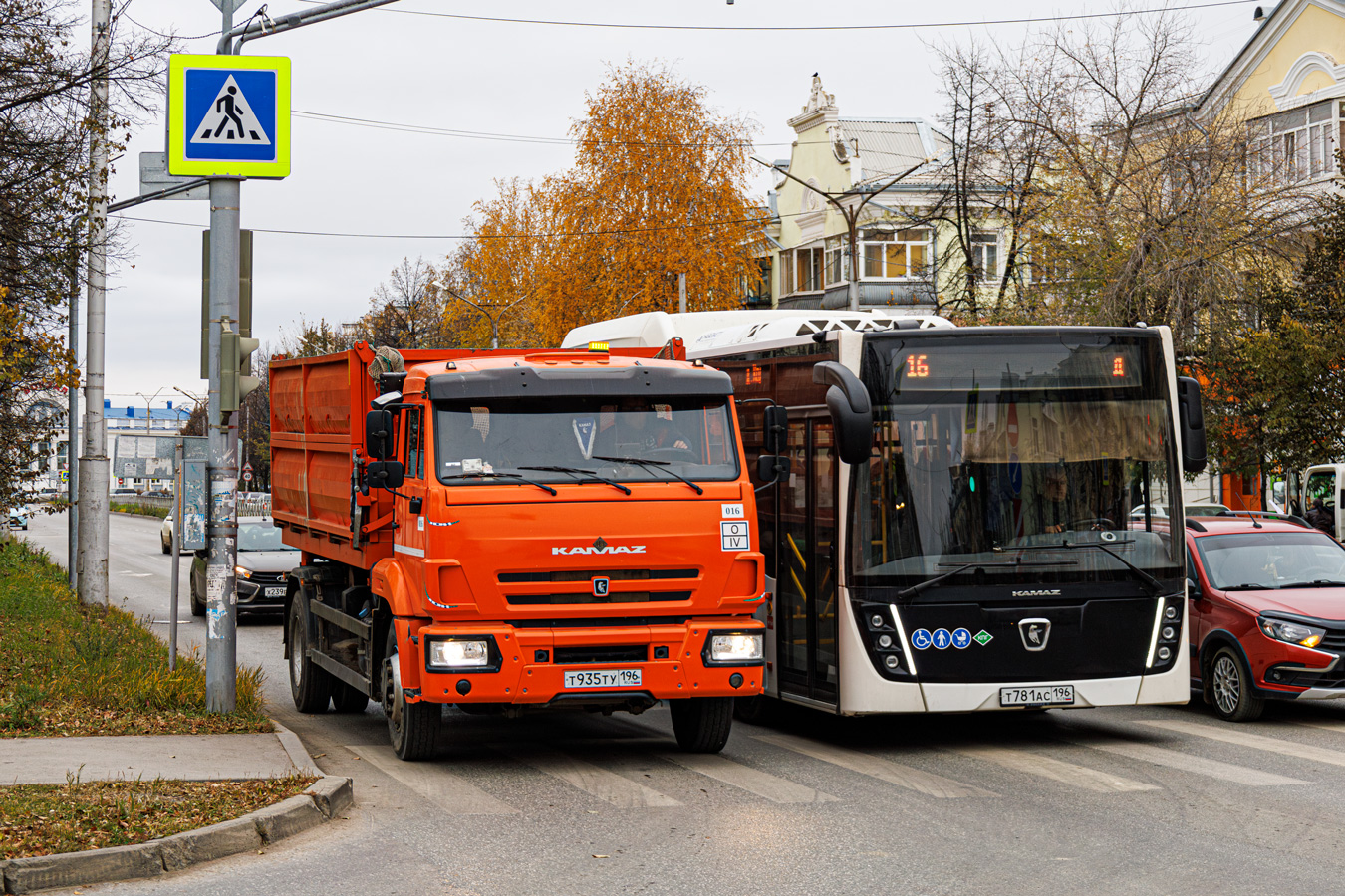 Свердловская область, № 016 — КамАЗ-43253-G5(69)