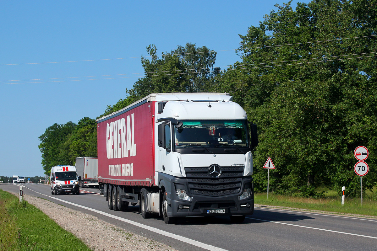 Черниговская область, № СВ 2837 НА — Mercedes-Benz Actros ('2011) 1845