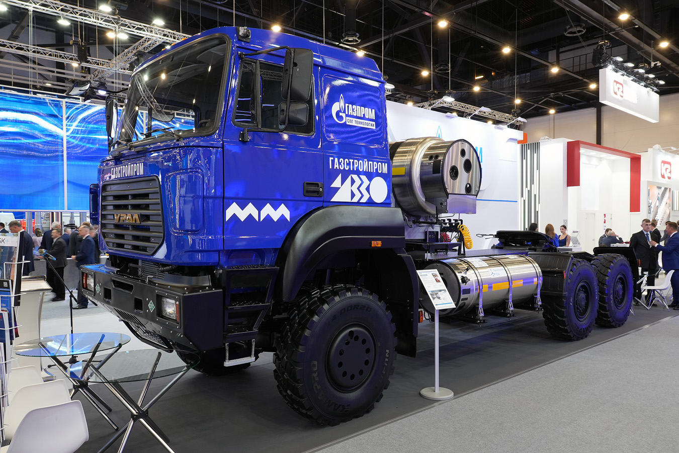 Санкт-Петербург, № (78) Б/Н 0132 — Урал-63704; Санкт-Петербург — Автомобили без номеров; Санкт-Петербург — XIV Петербургский международный газовый форум (7-10 октября 2025 г.)