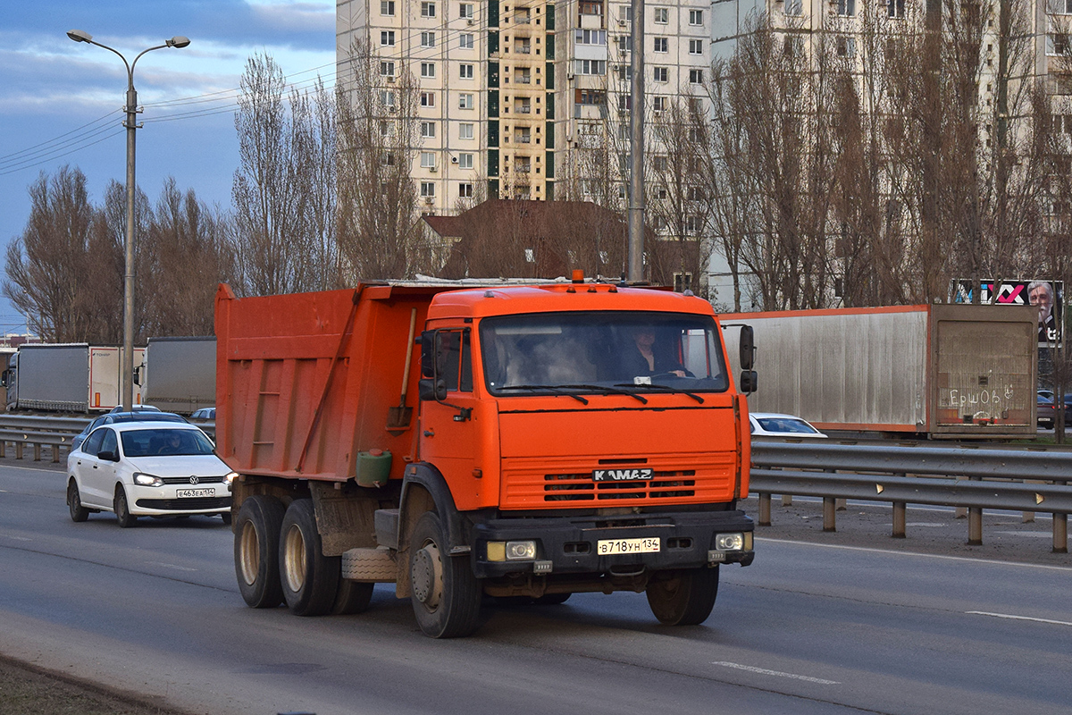 Волгоградская область, № В 718 УН 134 — КамАЗ-65115-62