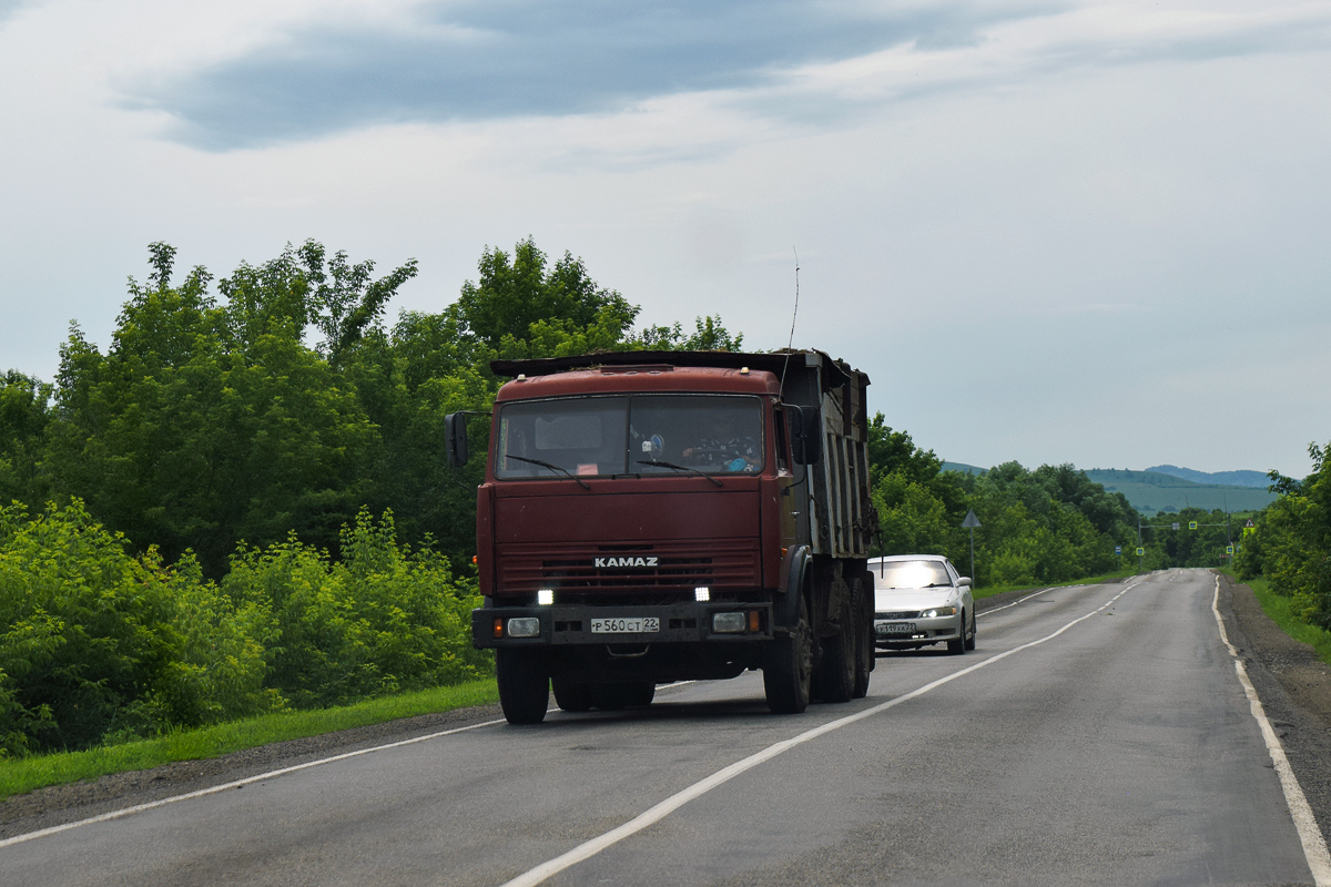 Алтайский край, № Р 560 СТ 22 — КамАЗ-65115-02 [65115C]