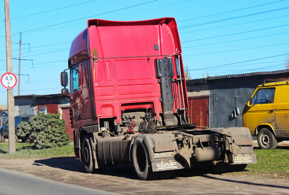 Псковская область, № С 322 ВС 60 — DAF XF105 FT