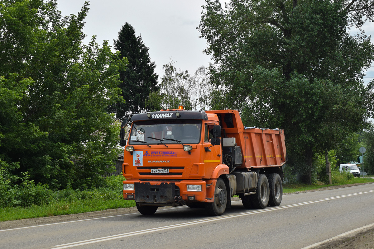 Алтайский край, № В 243 МХ 122 — КамАЗ-65115-50