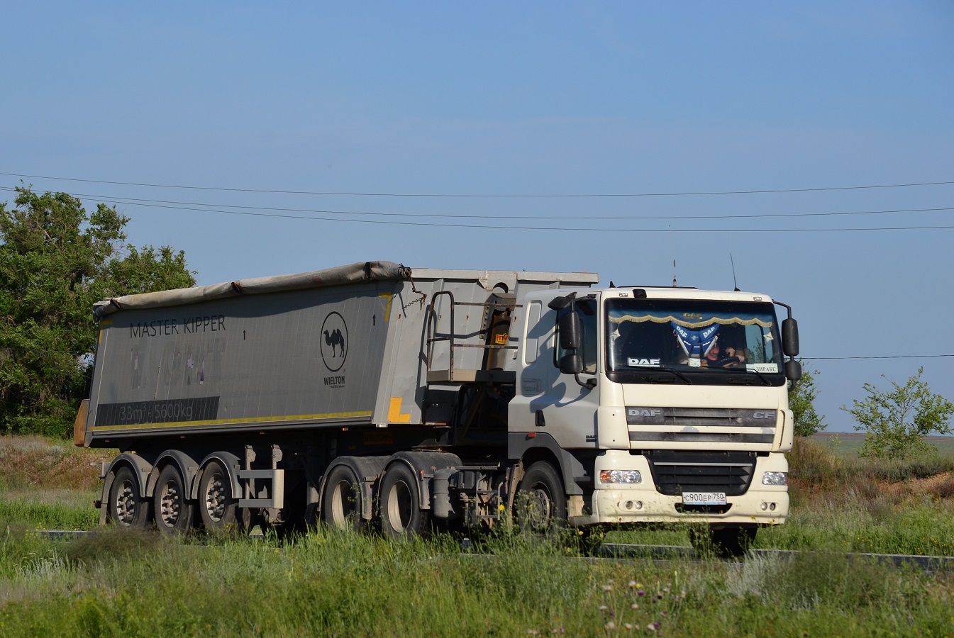Волгоградская область, № С 900 ЕР 750 — DAF CF85 FTT