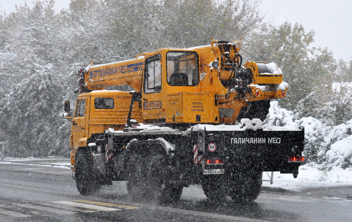 Омская область, № Х 452 КА 55 — КамАЗ-43118-46