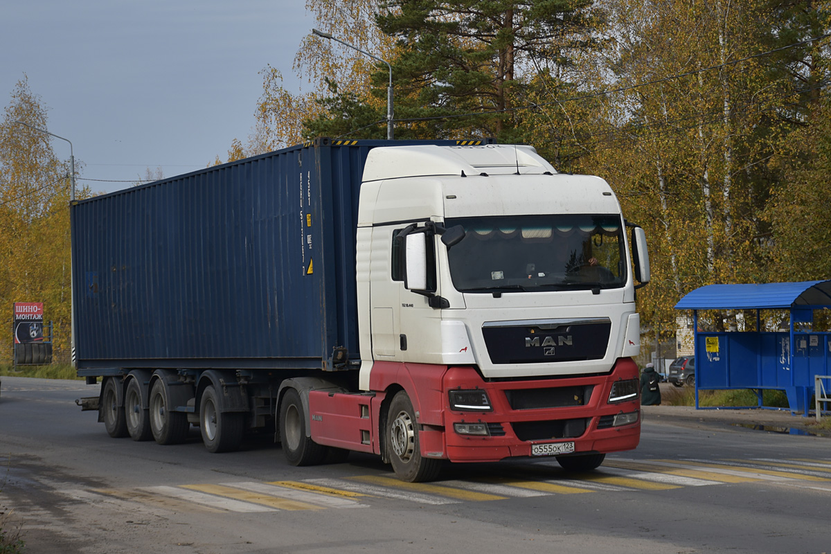 Краснодарский край, № О 555 ОК 123 — MAN TGX ('2007) 18.440