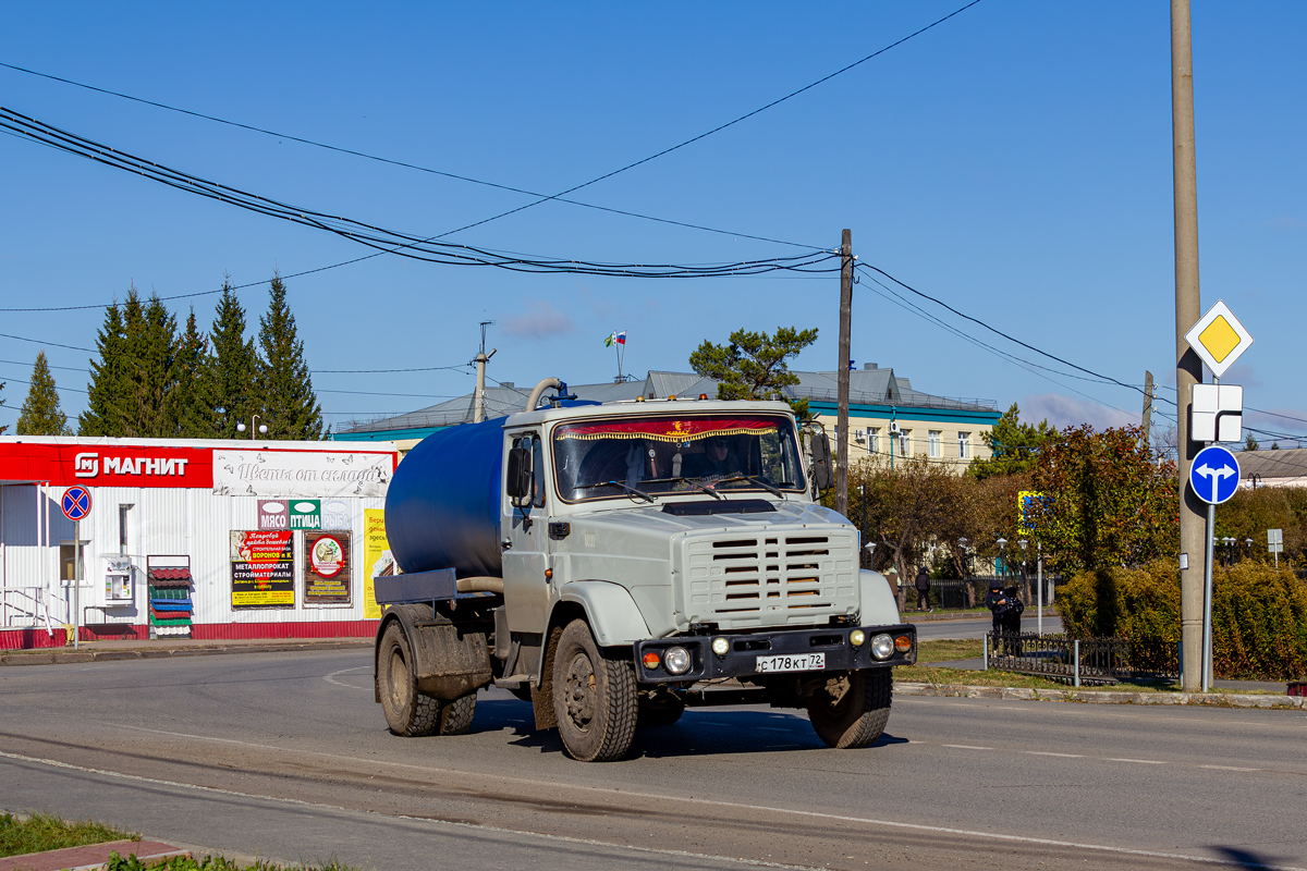 Тюменская область, № М 178 КТ 72 — ЗИЛ-433362 (УАМЗ)