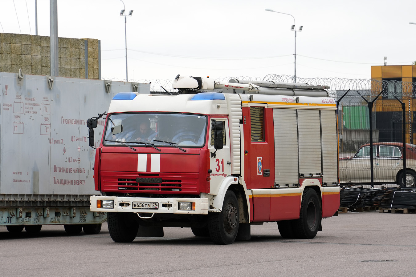 Санкт-Петербург, № В 656 ТВ 178 — КамАЗ-43253-A3(96)