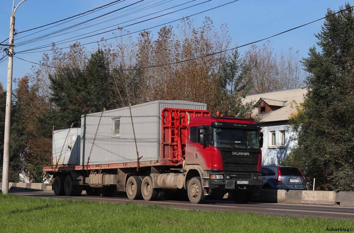 Красноярский край, № Н 397 ОА 124 — Scania ('2013) G480