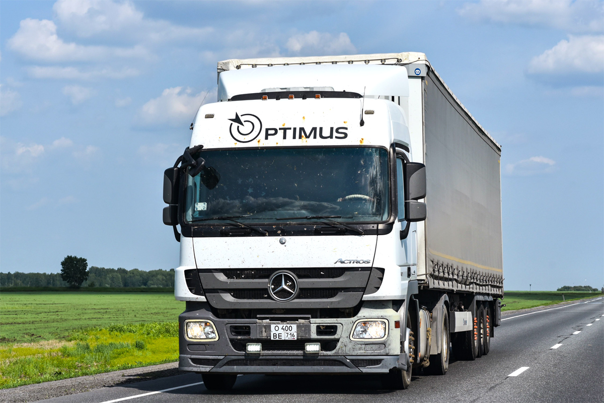 Татарстан, № О 400 ВЕ 716 — Mercedes-Benz Actros '09 1841 [Z9M]
