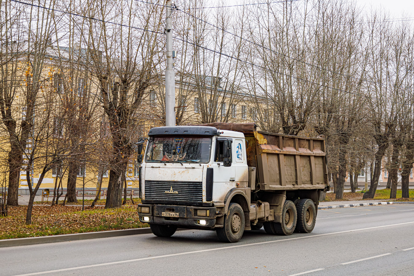 Свердловская область, № Т 378 КХ 96 — МАЗ-5516 [551600]