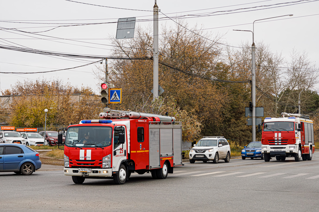 Свердловская область, № К 701 ЕО 196 — Isuzu NPR75 [Z7X]