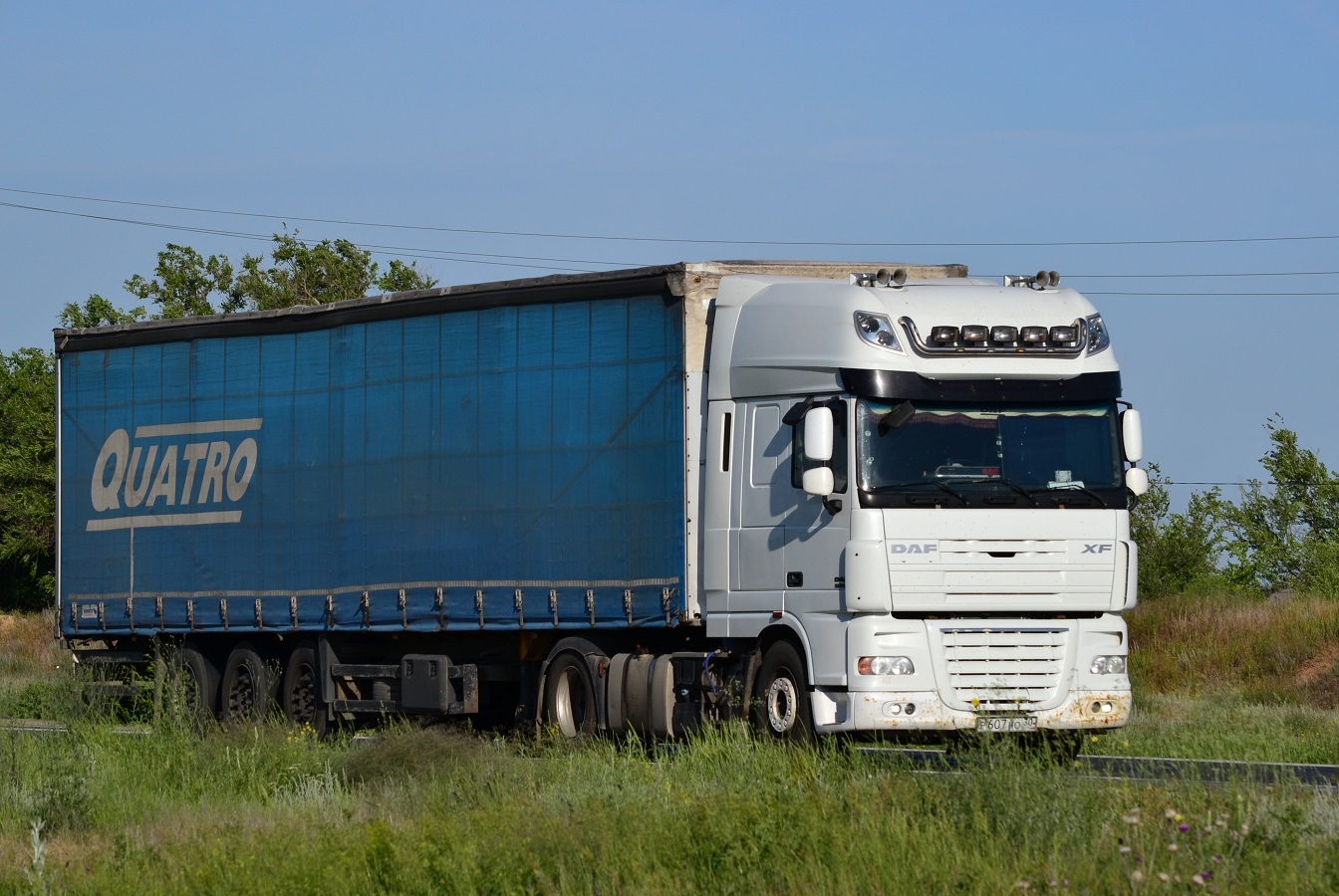 Астраханская область, № Р 607 НО 30 — DAF XF105 FT