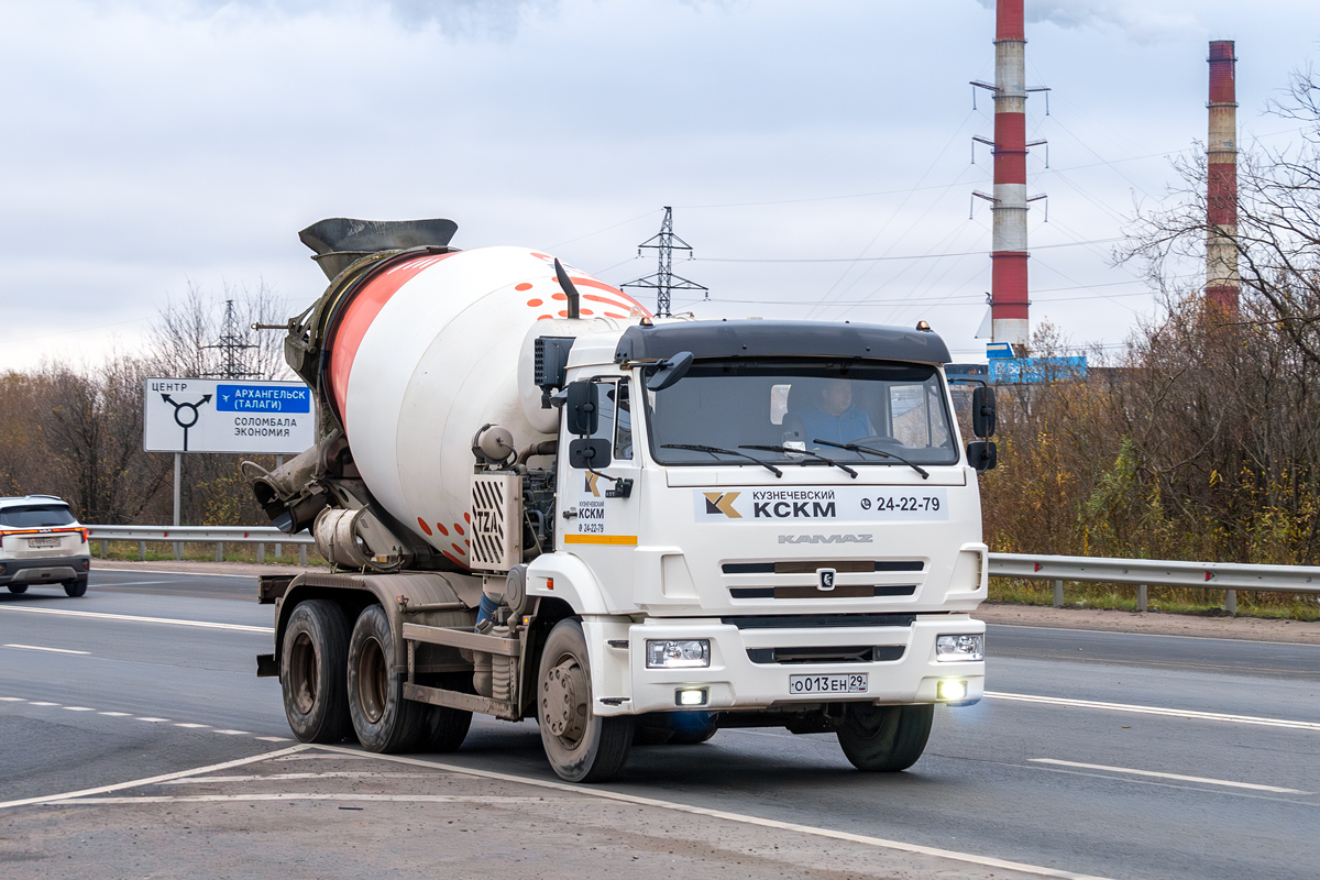 Архангельская область, № О 013 ЕН 29 — КамАЗ-65115-A5(48)