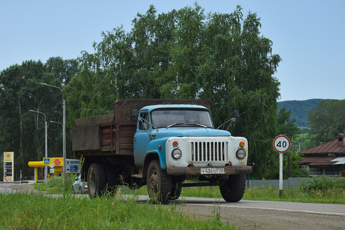 Алтайский край, № У 436 ОТ 22 — ГАЗ-53-14, ГАЗ-53-14-01