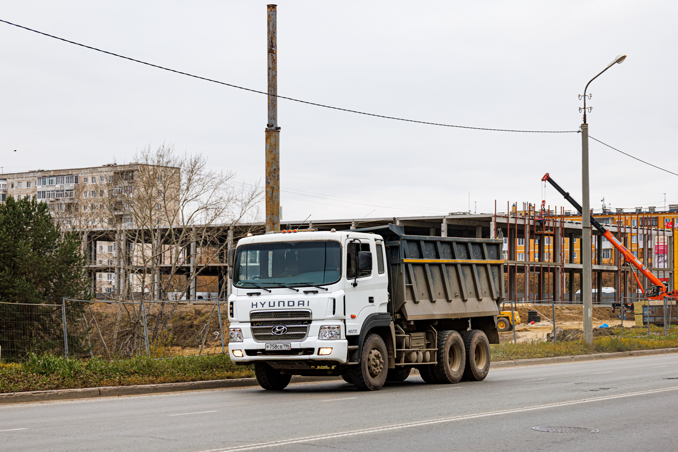 Свердловская область, № Р 758 СВ 196 — Hyundai Power Truck HD270
