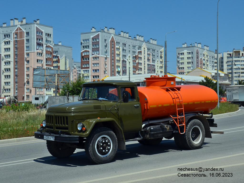 Севастополь, № А 528 ХК 92 — ЗИЛ-495710