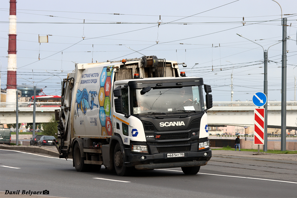 Санкт-Петербург, № 681 — Scania ('2016) P280