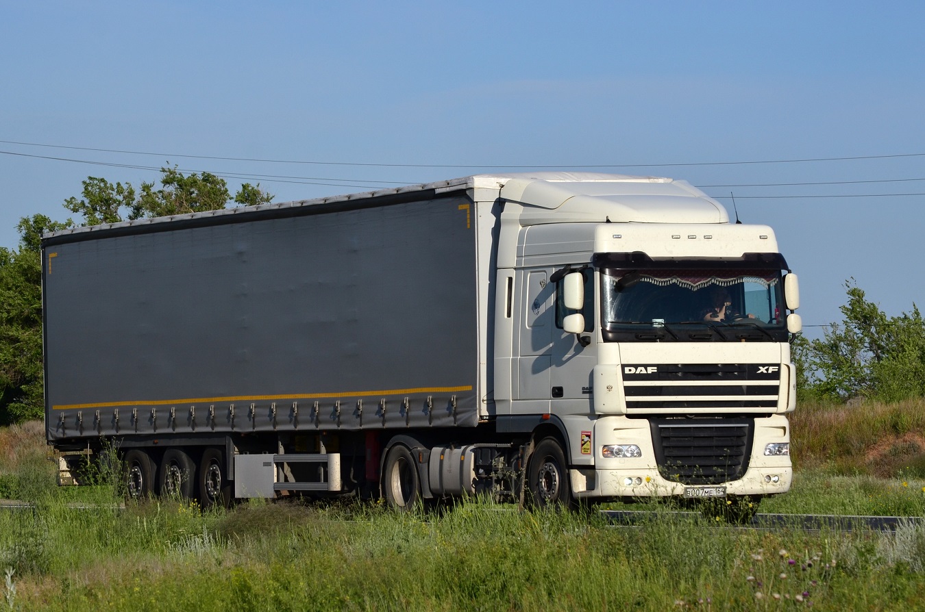 Саратовская область, № В 007 МЕ 164 — DAF XF105 FT