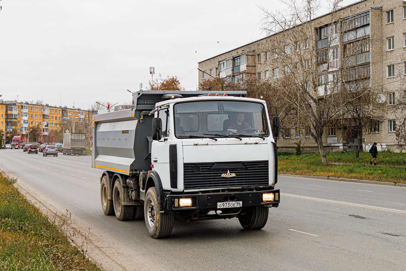 Свердловская область, № О 973 ОЕ 96 — МАЗ-551605