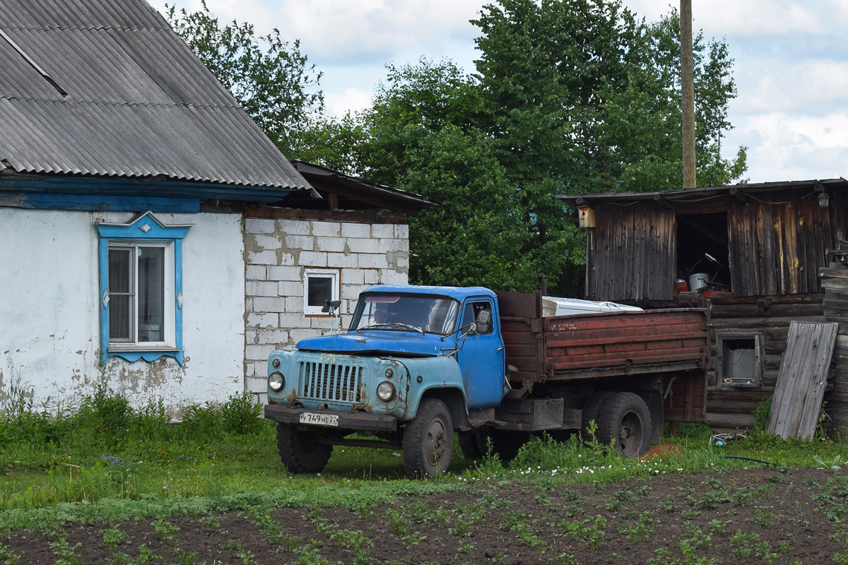 Алтайский край, № У 749 НЕ 22 — ГАЗ-53-14, ГАЗ-53-14-01