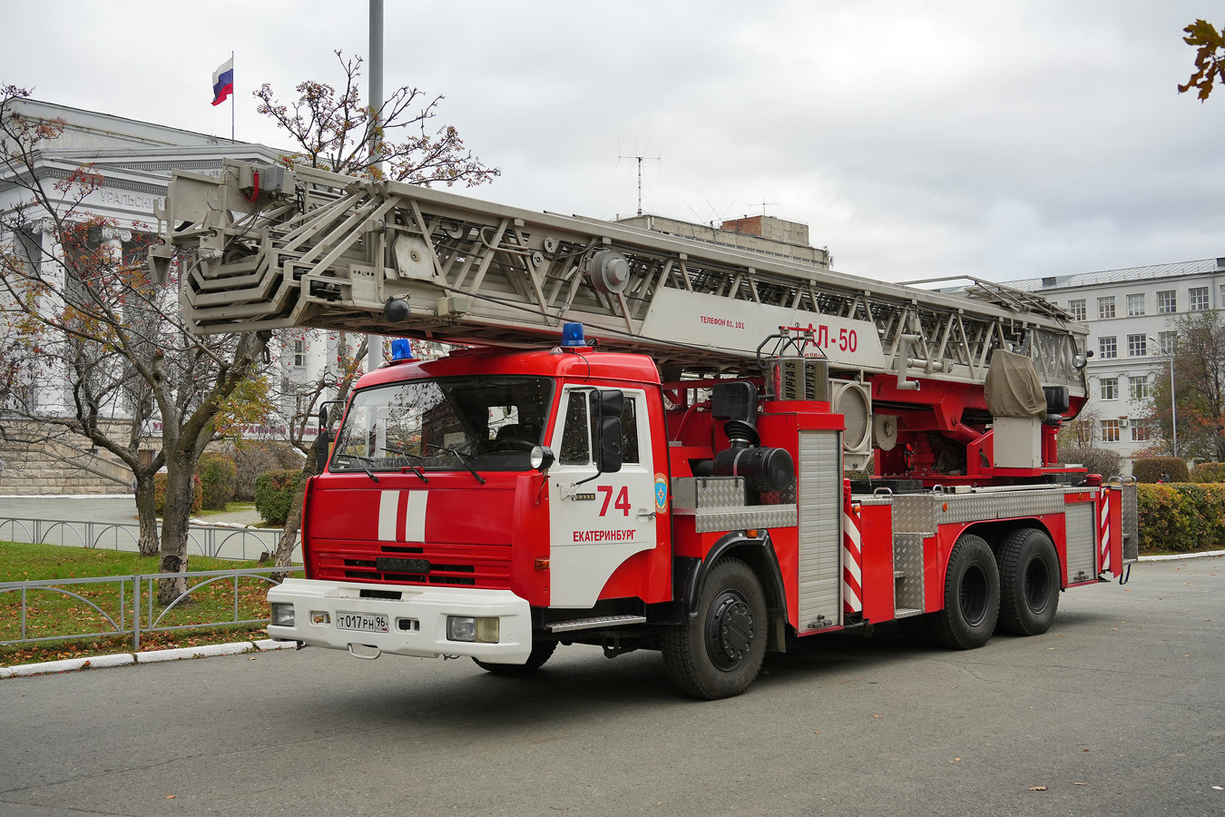 Свердловская область, № Т 017 РН 96 — КамАЗ-65115-62