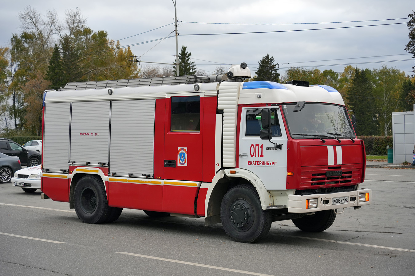 Свердловская область, № Р 005 ХС 96 — КамАЗ-43253-A3(96)
