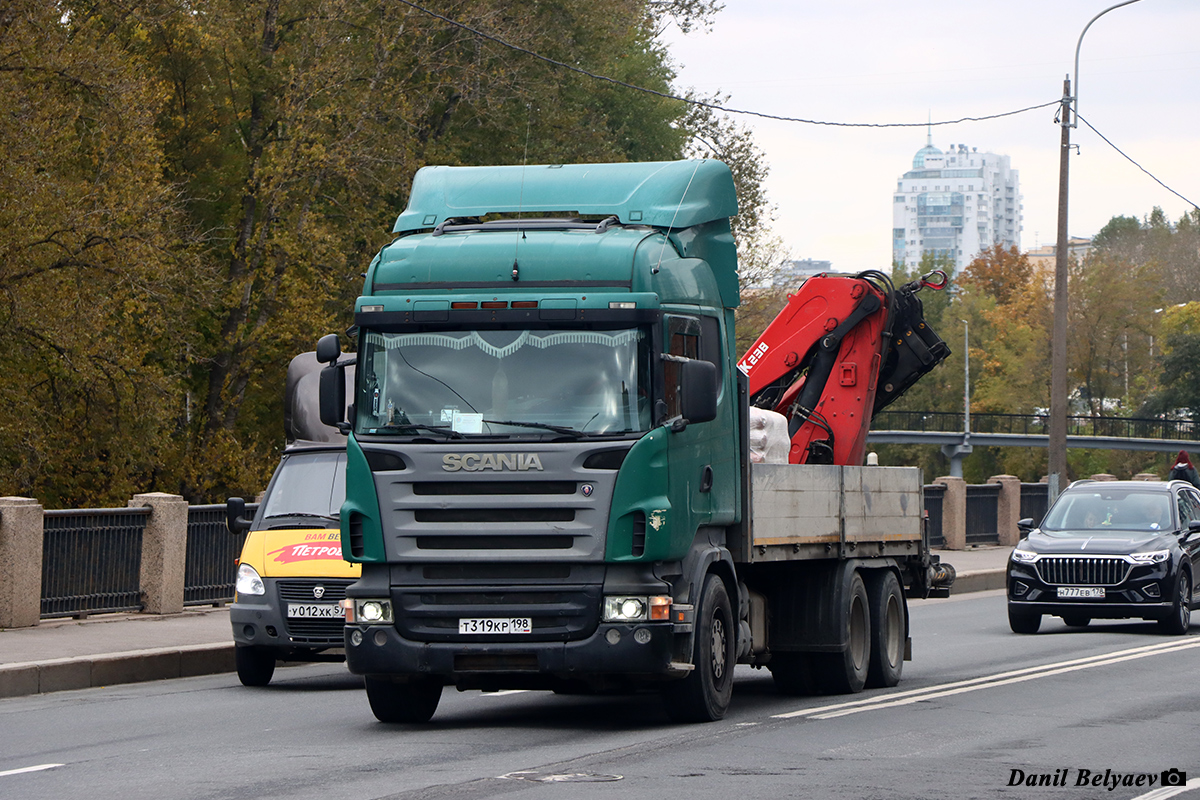 Санкт-Петербург, № Т 319 КР 198 — Scania ('2004, общая модель)