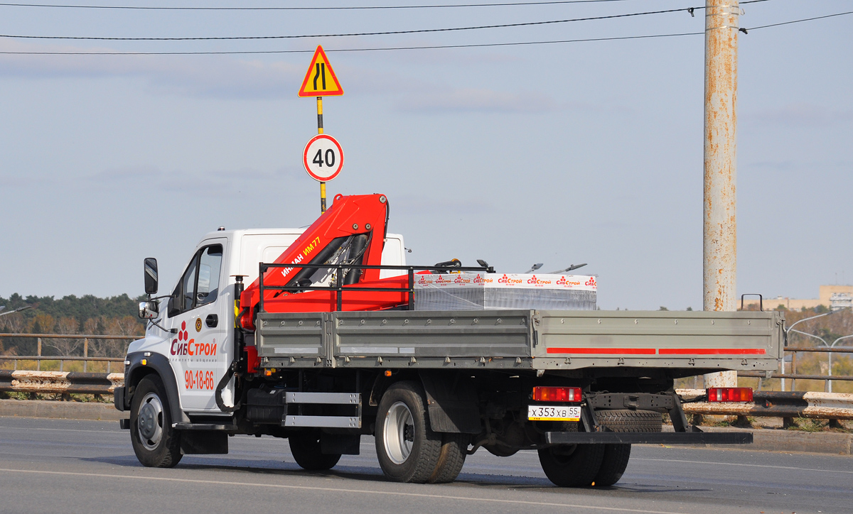Омская область, № Х 353 ХВ 55 — ГАЗ-C41R13