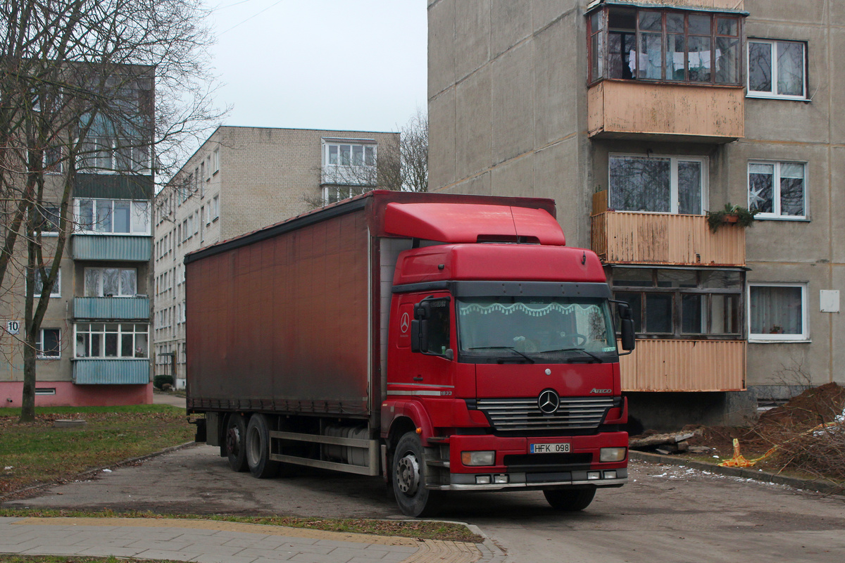 Литва, № HFK 098 — Mercedes-Benz Atego 1833