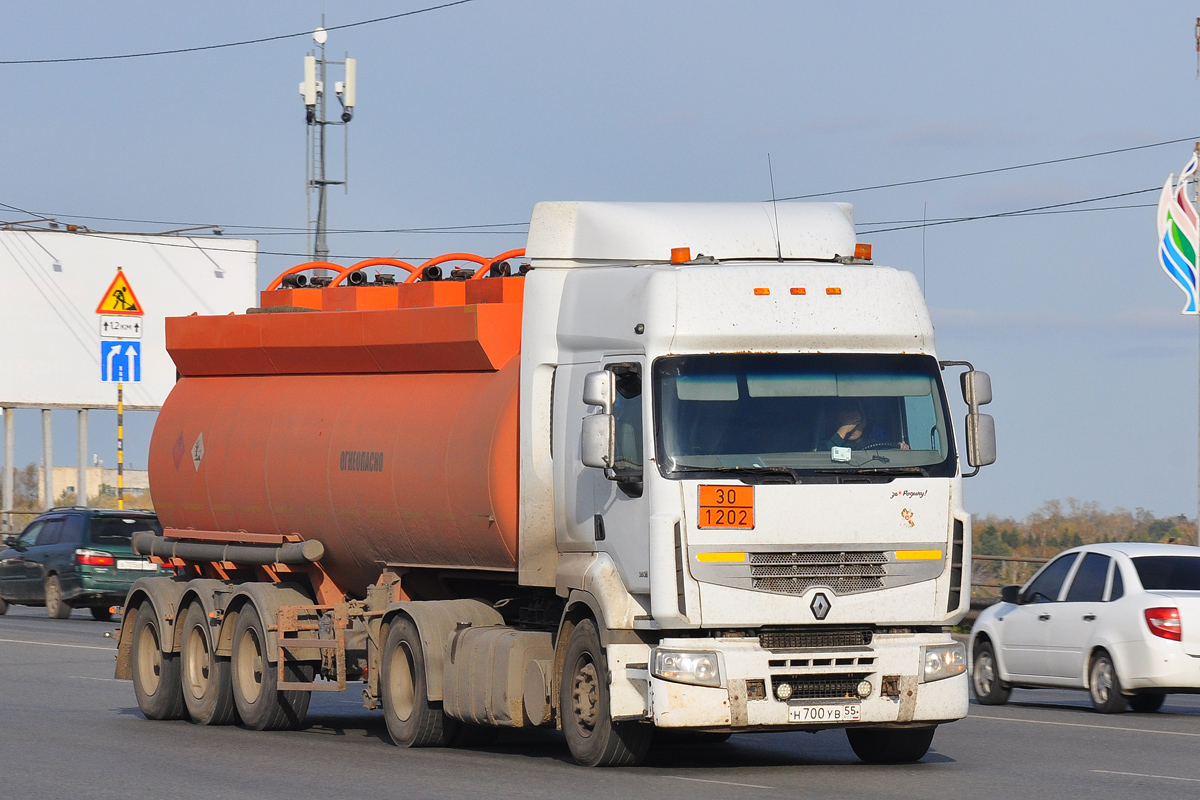 Омская область, № Н 700 УВ 55 — Renault Premium ('2006)