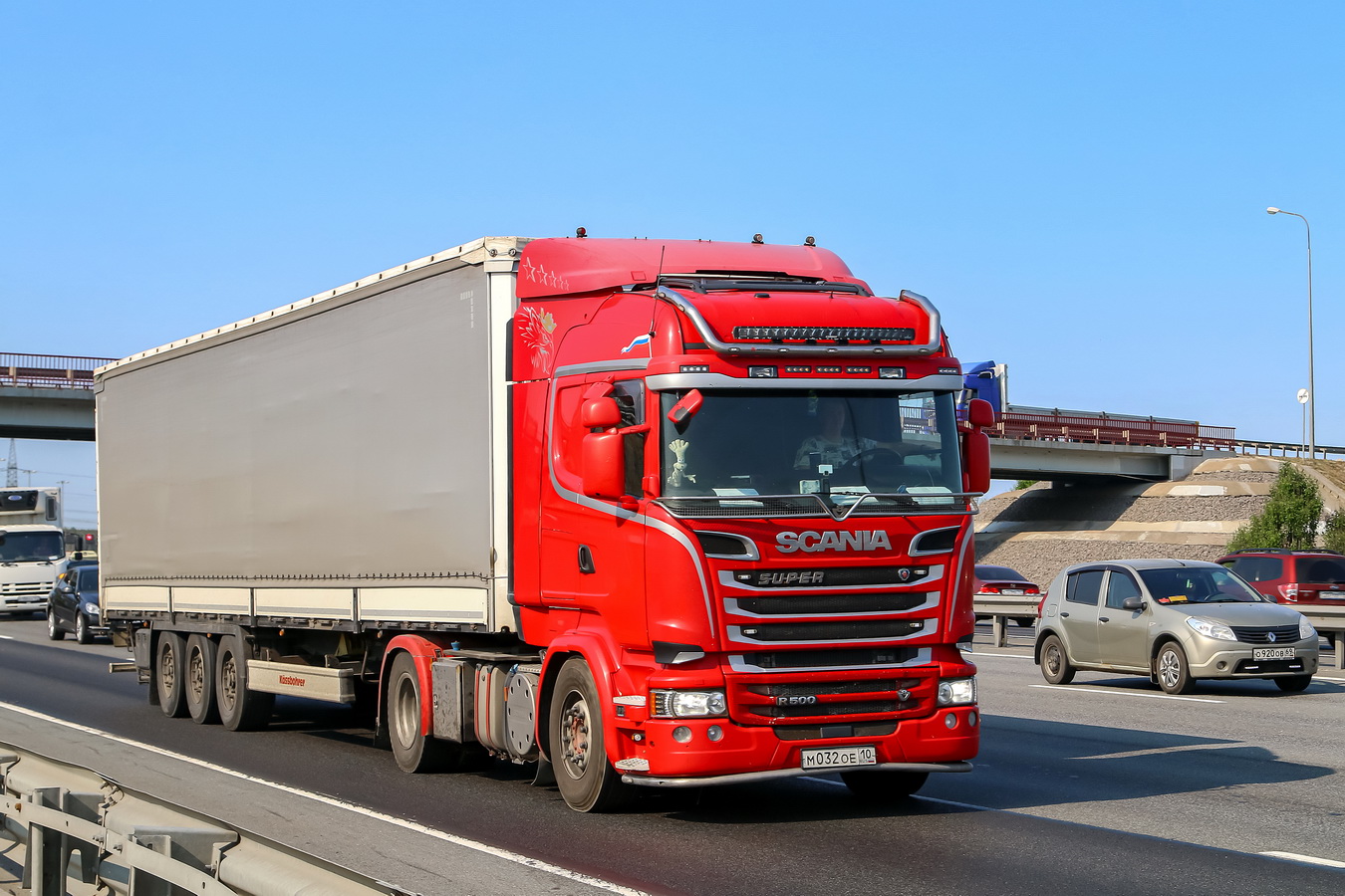 Карелия, № М 032 ОЕ 10 — Scania ('2013) R500