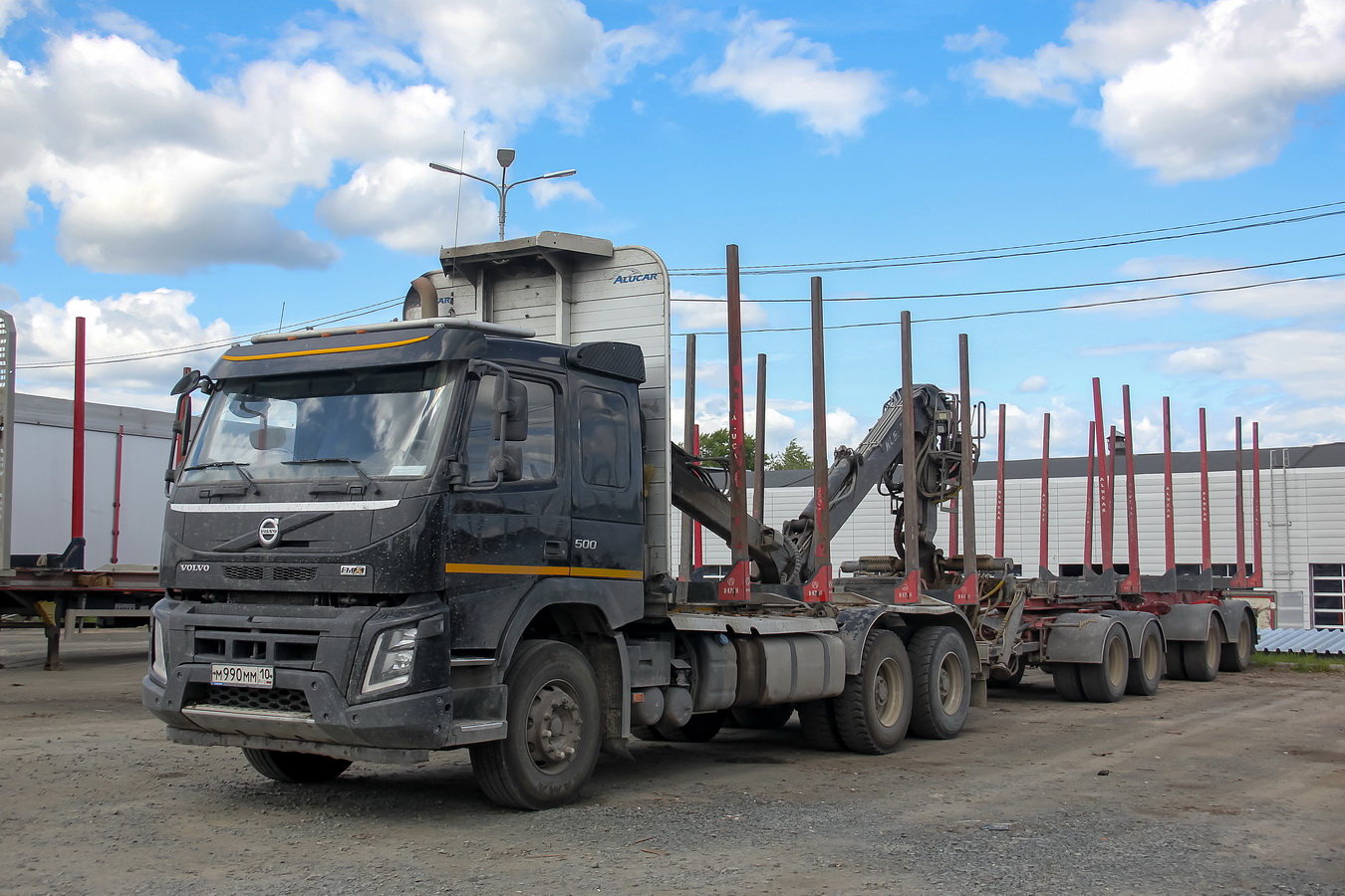 Карелия, № М 990 ММ 10 — Volvo ('2013) FMX.500 [X9P]
