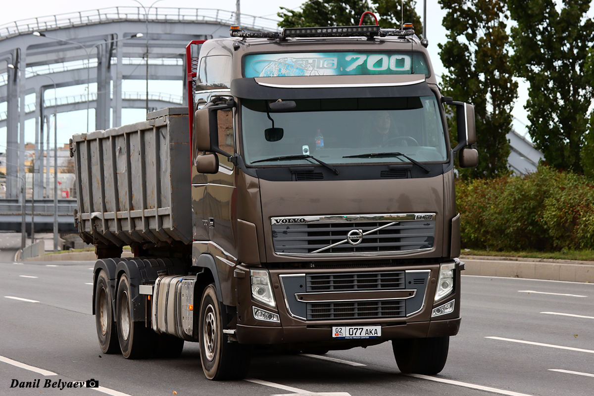 Киргизия, № 02 077 AKA — Volvo ('2008) FH16.700